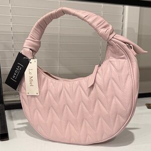 Pink Quilted Women's Bag